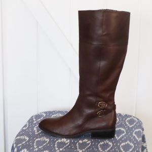 Ralph Lauren leather tall riding boots. Size 8. Perfect condition.